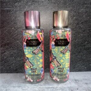 2 Lot VICTORIA'S SECRET WILD ONE FRAGRANCE MIST BODY SPRAY 8.4 FL OZ/ 250 ML